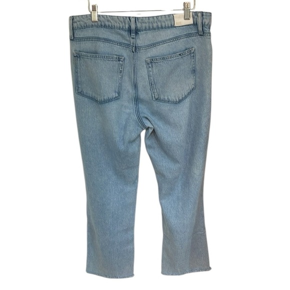 PAIGE Noella Straight Leg Raw Hem In Doretta Destructed SZ 31 - Picture 4 of 8